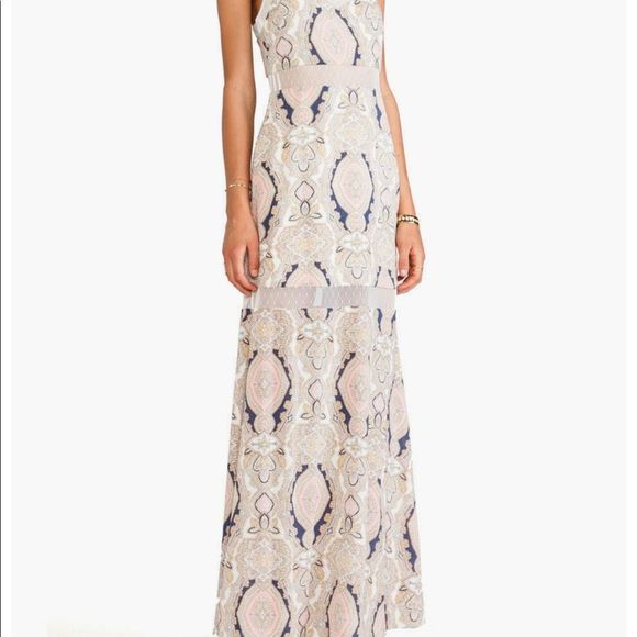 BCBGeneration Woven Evening Dress Size 0 NWT - Picture 5 of 11